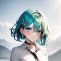 夏服, aqua , 複数のポーズ 3枚目