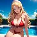 赤ハイレグビキニ(フローラ王女バージョン) 3枚目