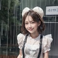 大雨野外ライブ 6枚目