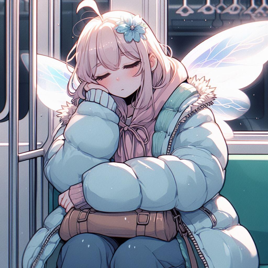 お疲れな妖精さん