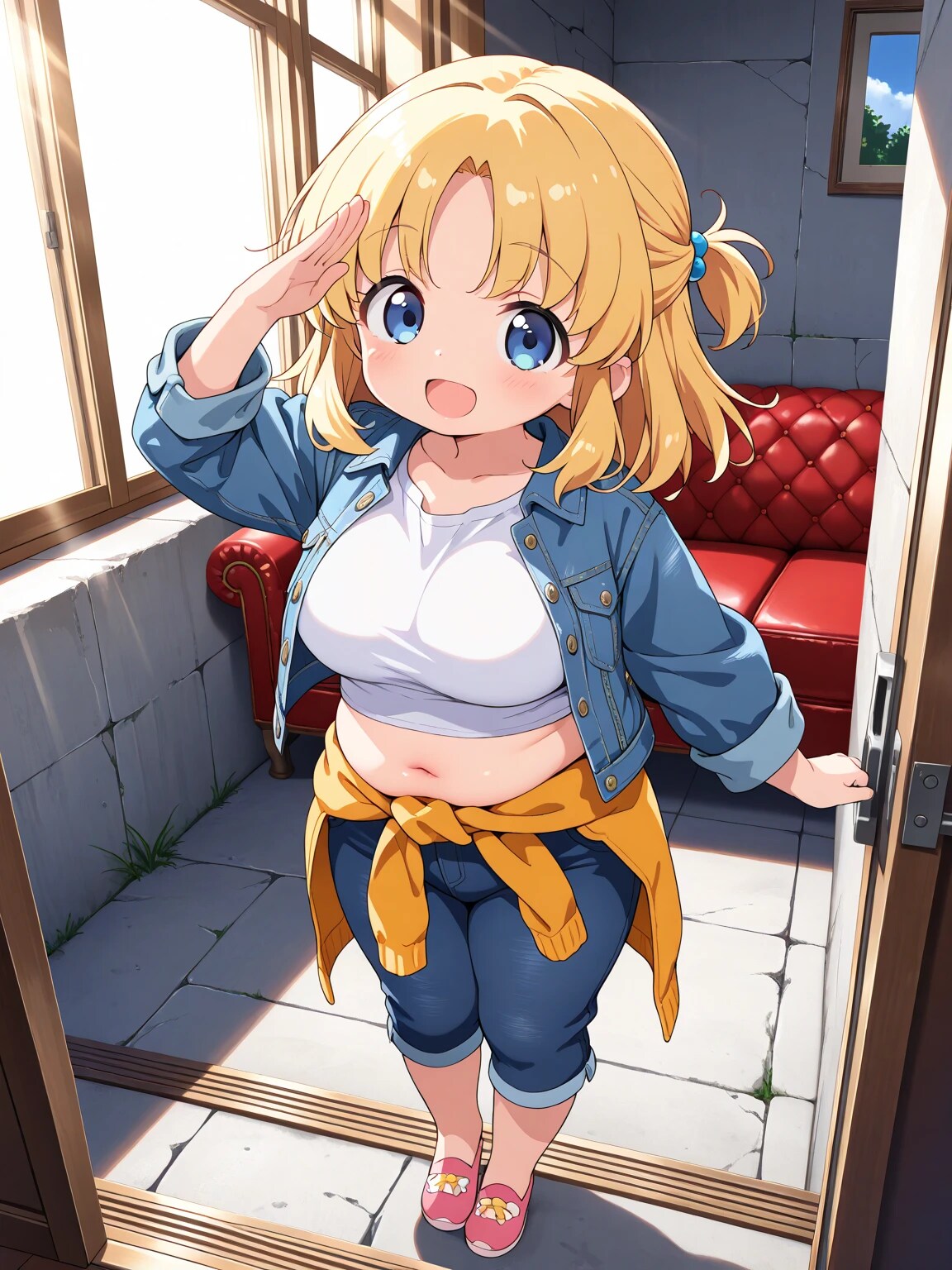 デニムなまりあちゃん