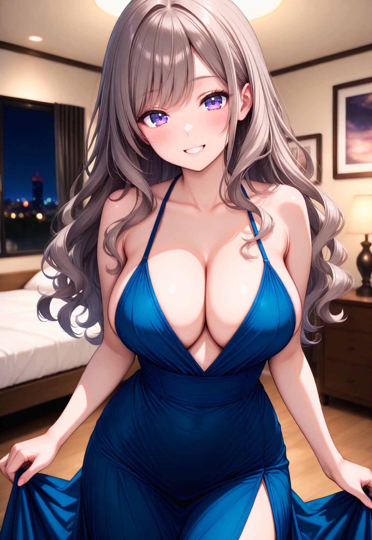 407（青いドレス）