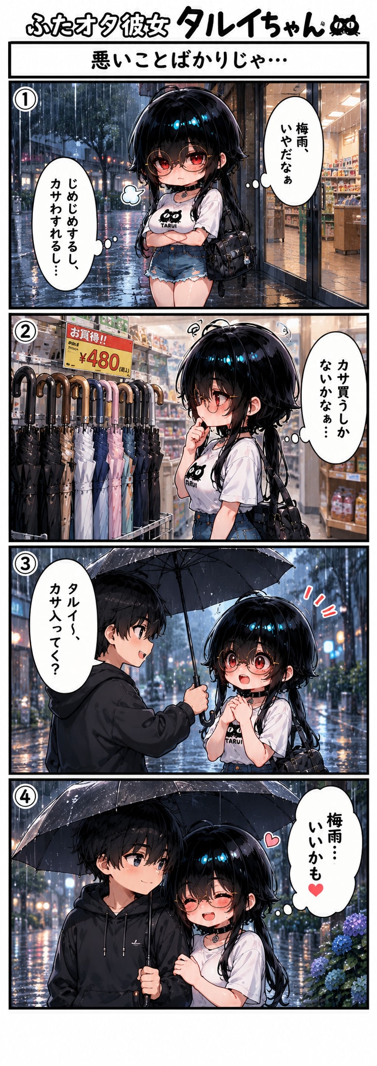 ふたオタ彼女 タルイちゃん：悪いことばかりじゃ⋯