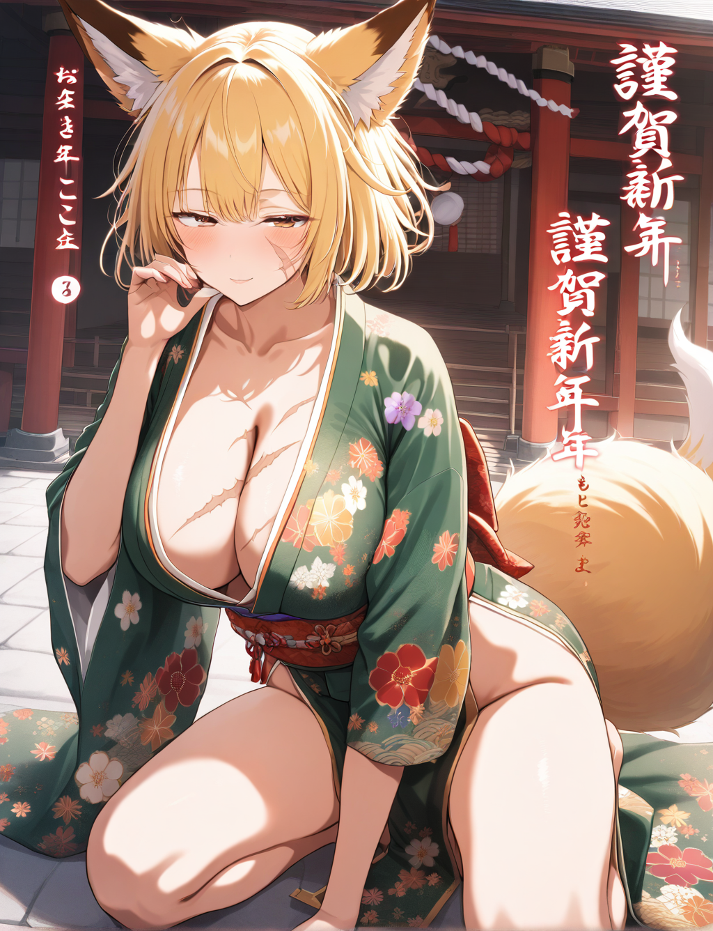お狐様同人誌 謹賀新年 謹賀新年年