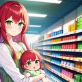 9/28の　きの子ちゃんとたけの子ちゃん(NovelAI) 3枚目