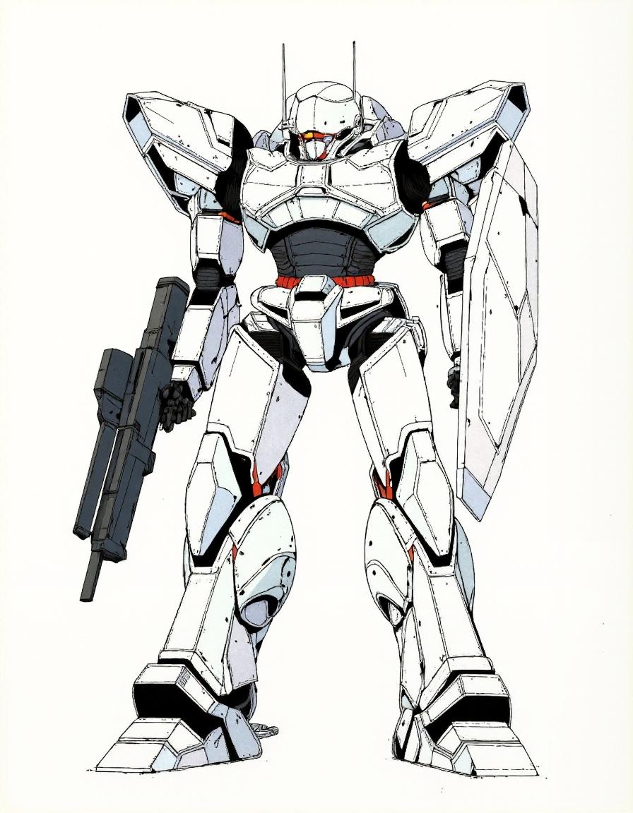 白いロボット