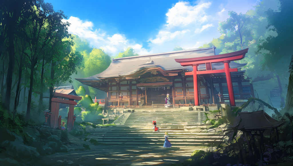 東方　博麗神社