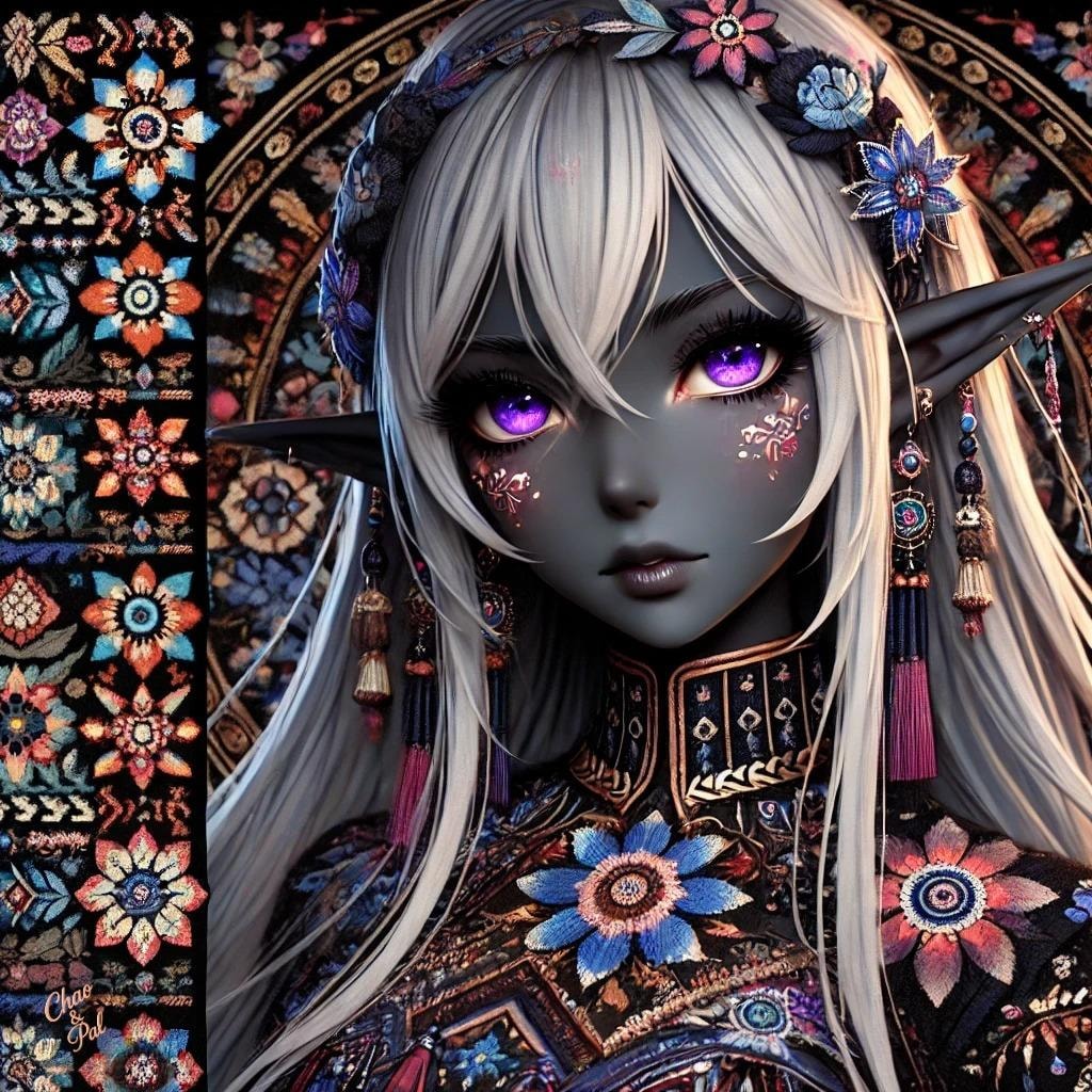 エルフ：アジアンテイスト