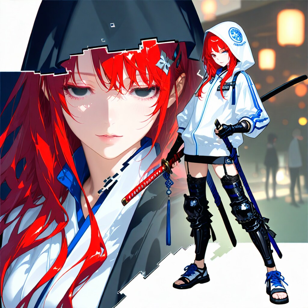 Dragonで刀ガール