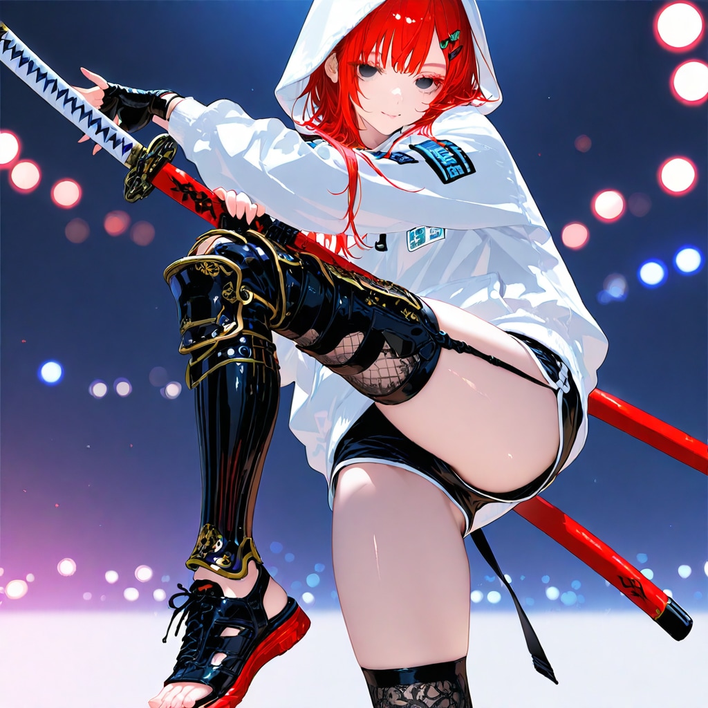 Dragonで刀ガール