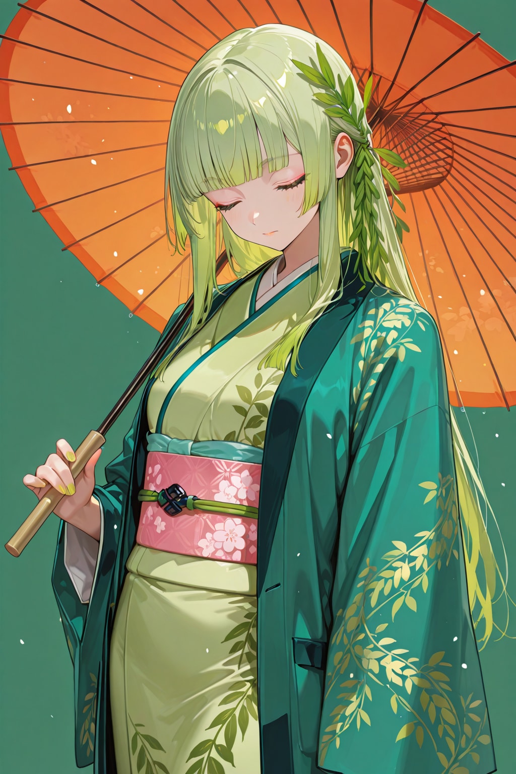 雨笠柳 | の人気AIイラスト・グラビア