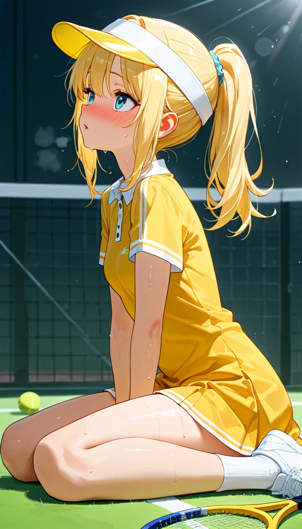 黄色髪ちゃん