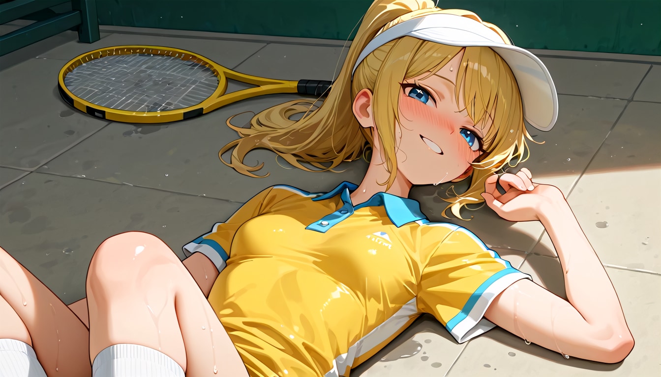 黄色髪ちゃん