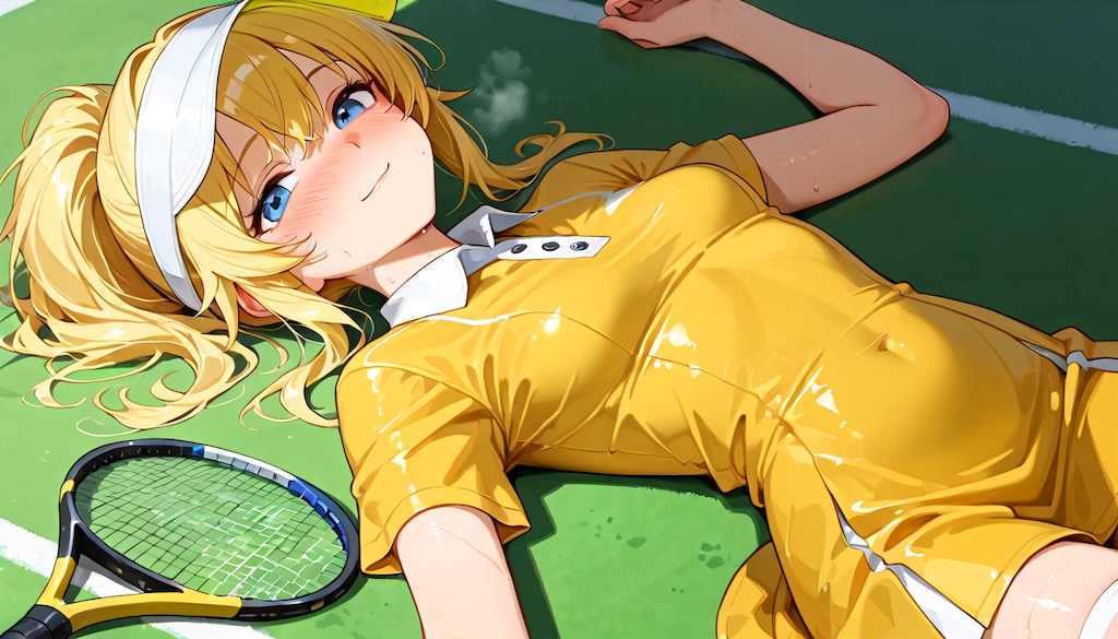 黄色髪ちゃん