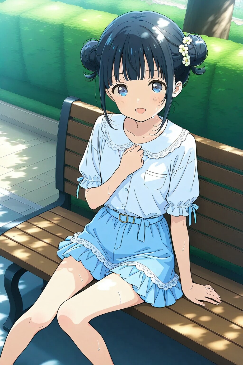 「暑いね～😅」なおだんごちゃん🍡✨