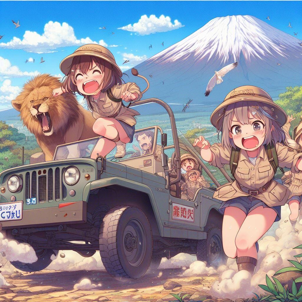 ホントにライオンだ！