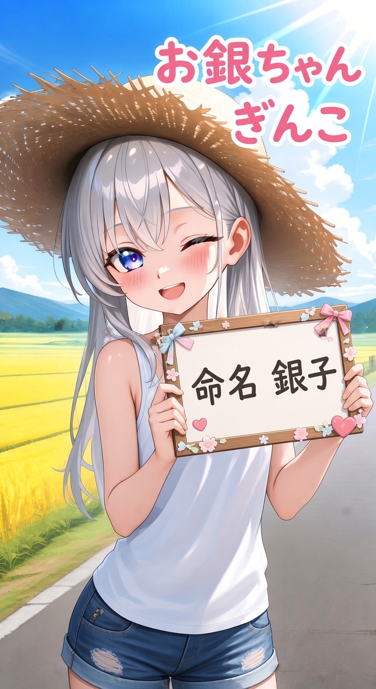 銀子に決定しました！