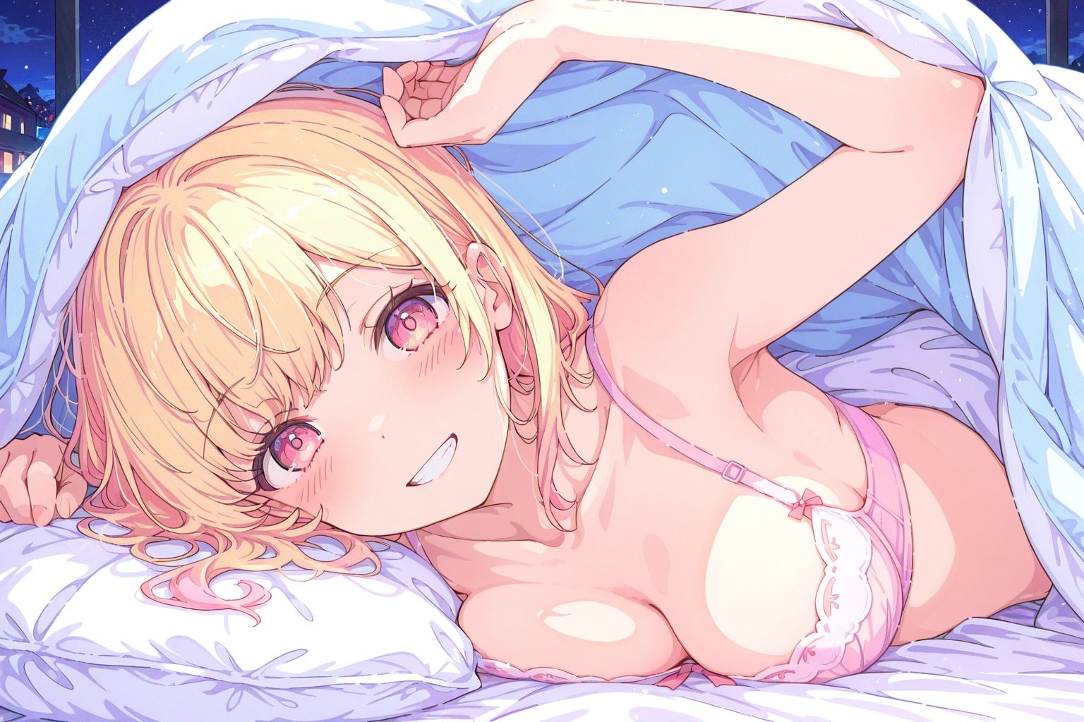 【健全版】いっしょにお布団入る...?
