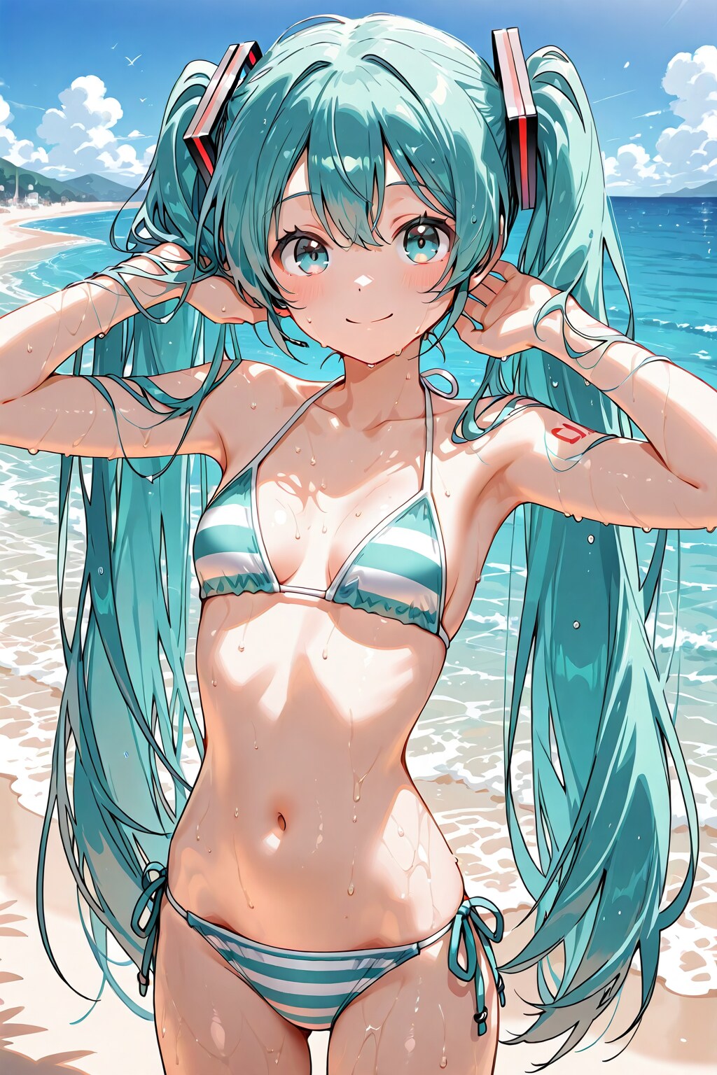 夏は水着