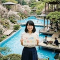 流水プールのある茶道空間 10枚目