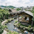 流水プールのある茶道空間 11枚目