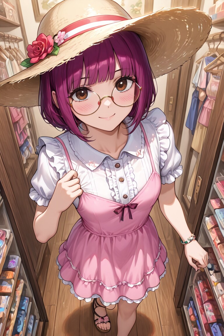 どお？似合ってる？