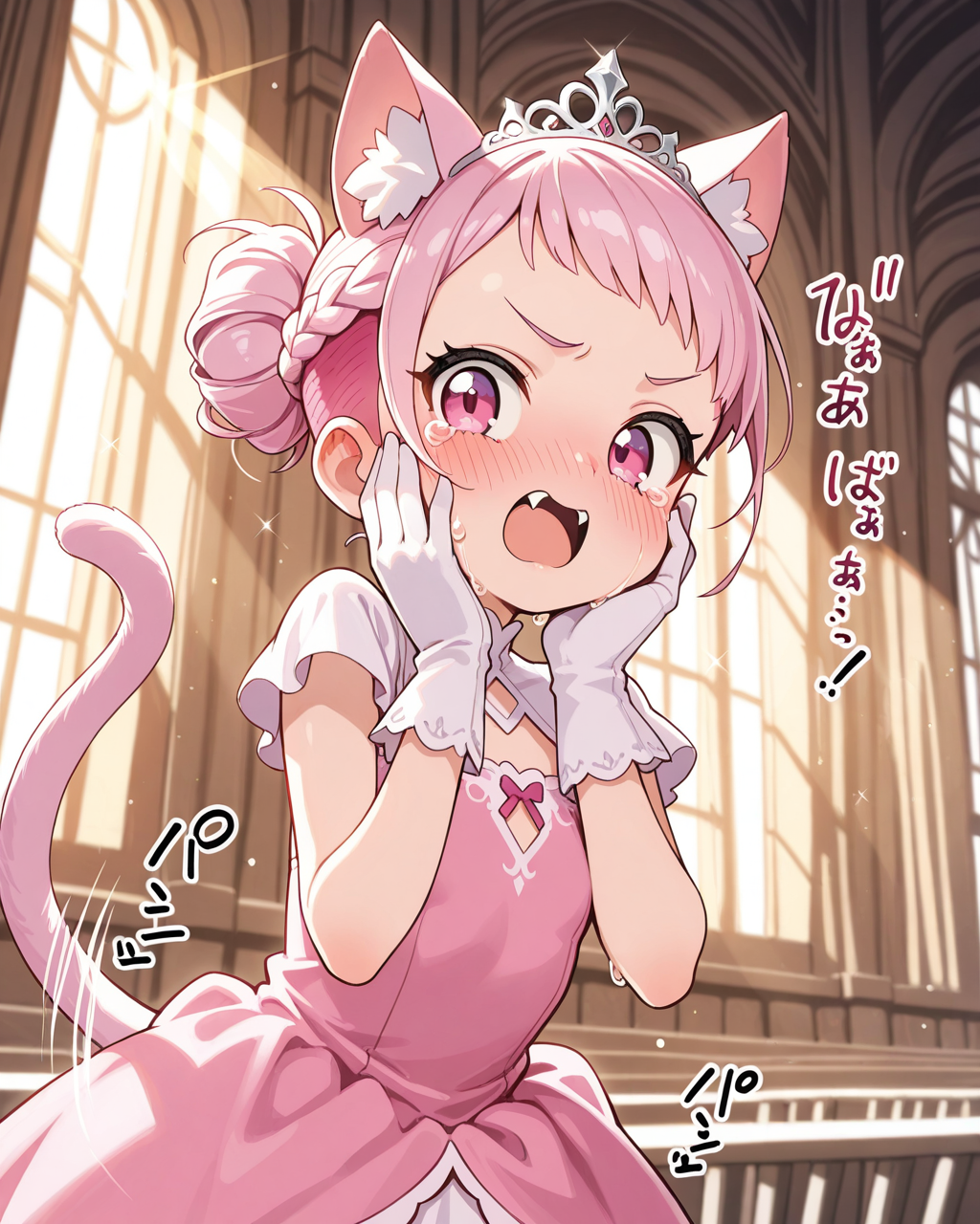 この後ろ髪はにゃんですのぉ～！？？？