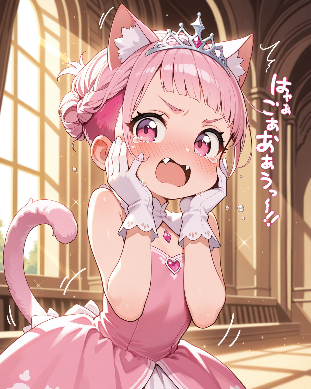 この後ろ髪はにゃんですのぉ～！？？？