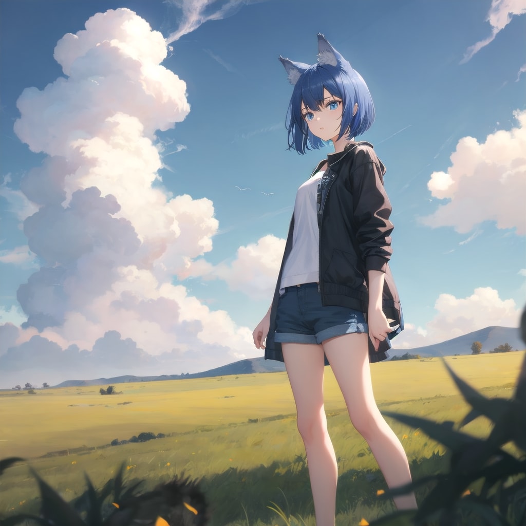 風を纏う狼 | の人気AIイラスト・グラビア