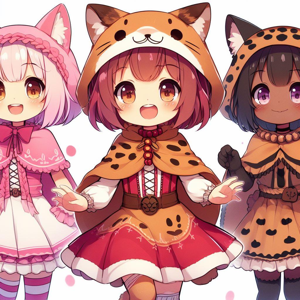 三つ子アニマルズ