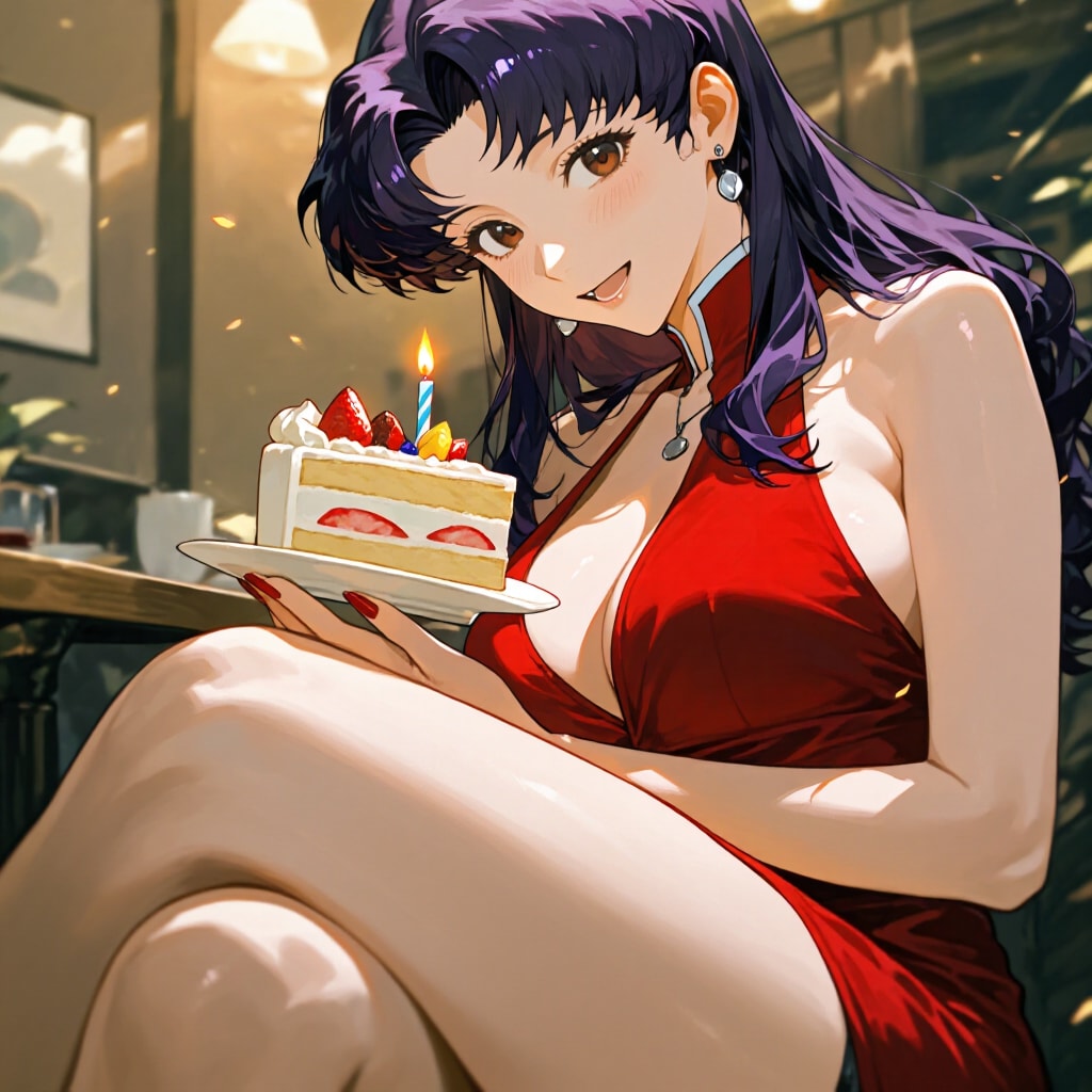 12月8日葛城ミサトさん三石琴乃さん誕生日おめでとう🎂🎉 | の人気AIイラスト・グラビア