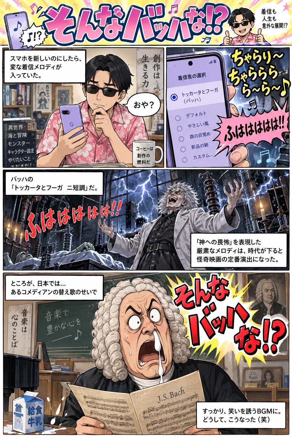 そんなバッハな！？