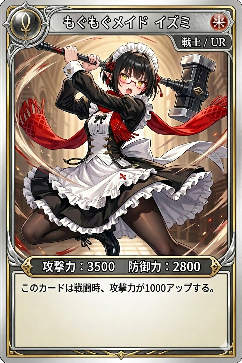 もぐもぐメイド | の人気AIイラスト・グラビア