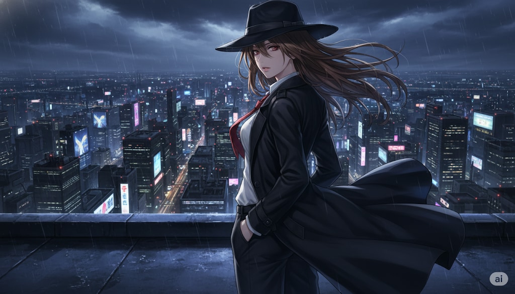 摩天楼の監視者 | の人気AIイラスト・グラビア