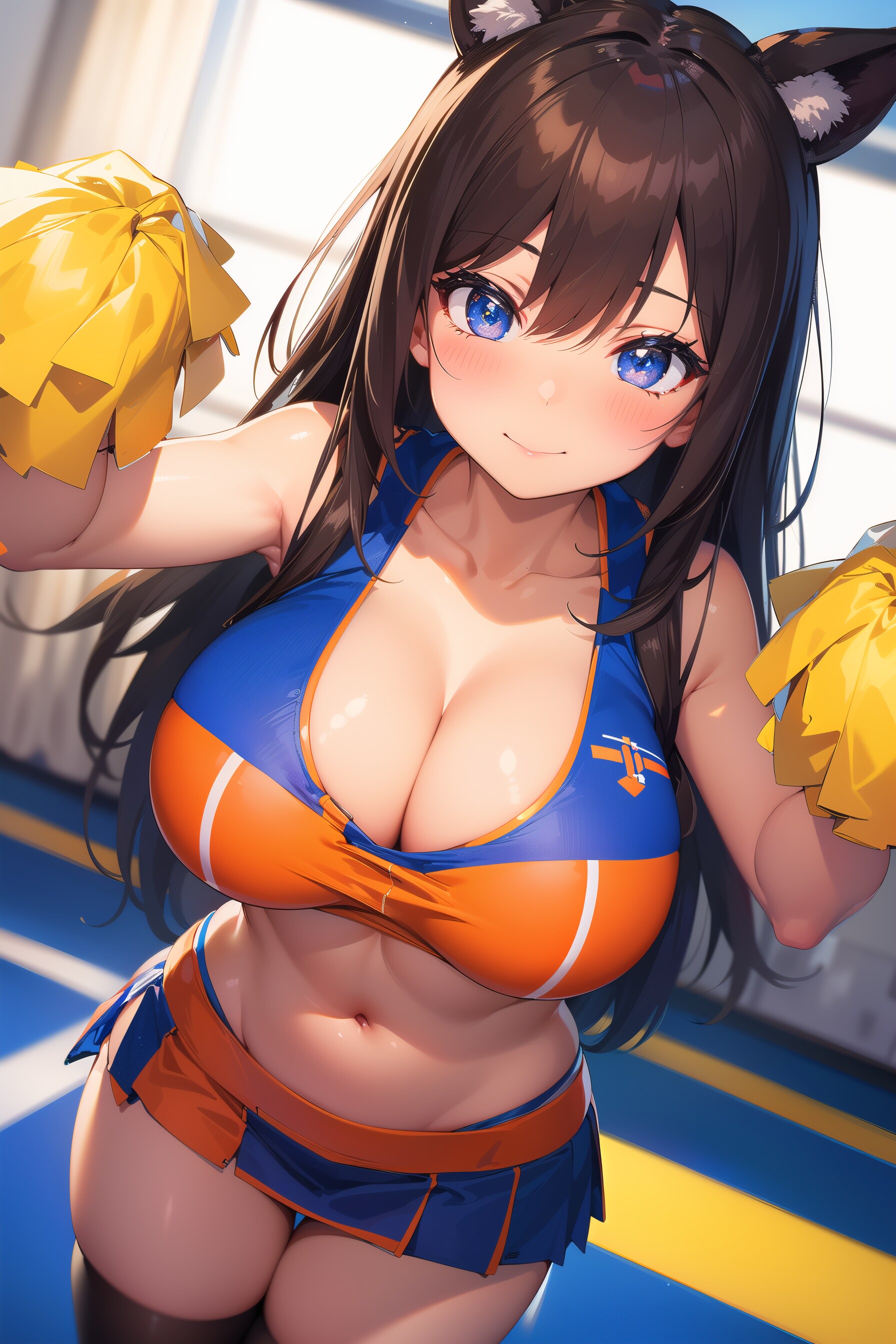 kemomimi × cheerleader