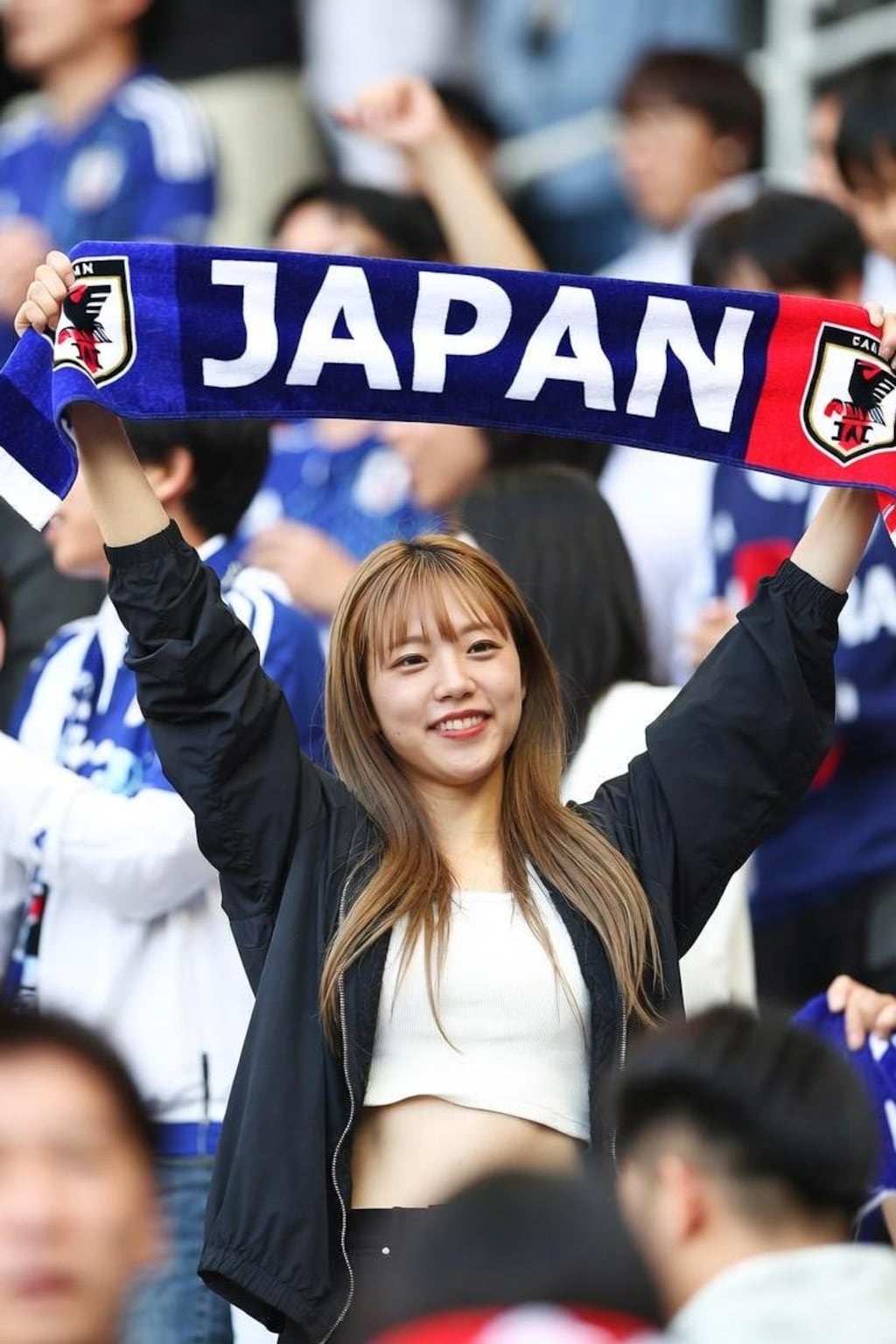 サッカー日本代表を応援しています　フォト版