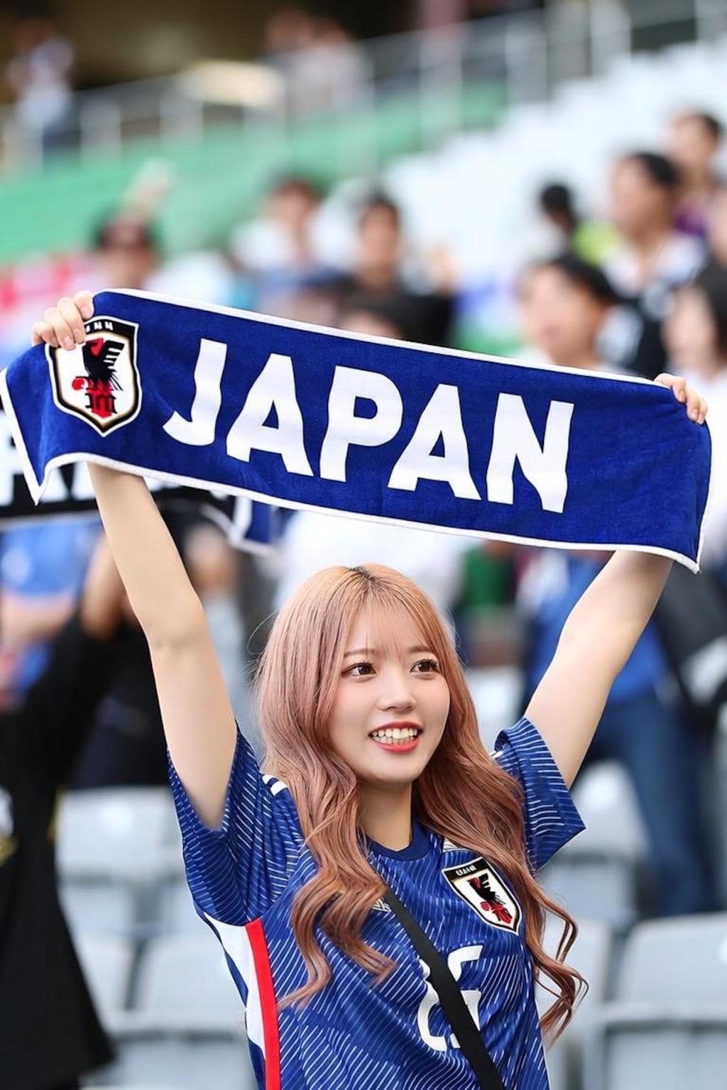 サッカー日本代表を応援しています　フォト版