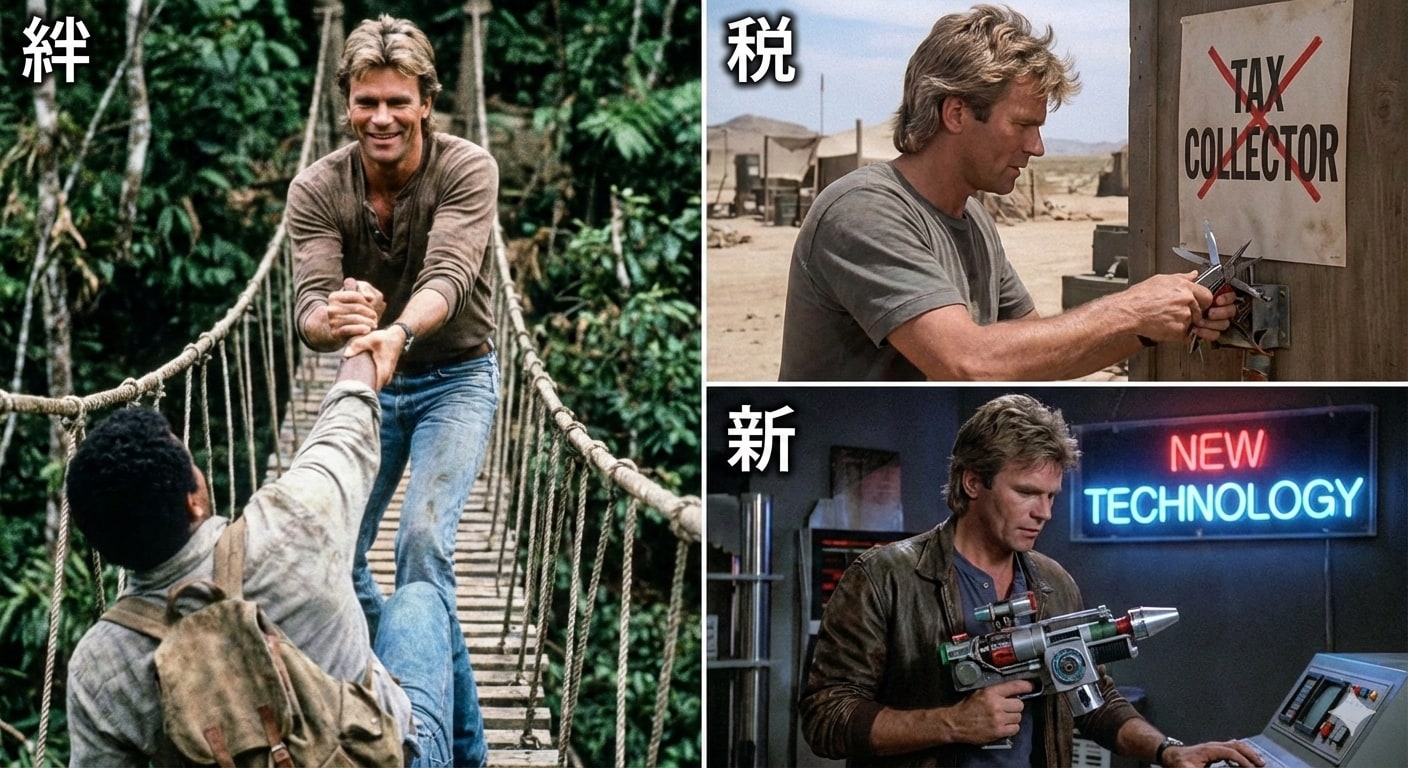 絆・税・新(冒険野郎マクガイバー) | の人気AIイラスト・グラビア