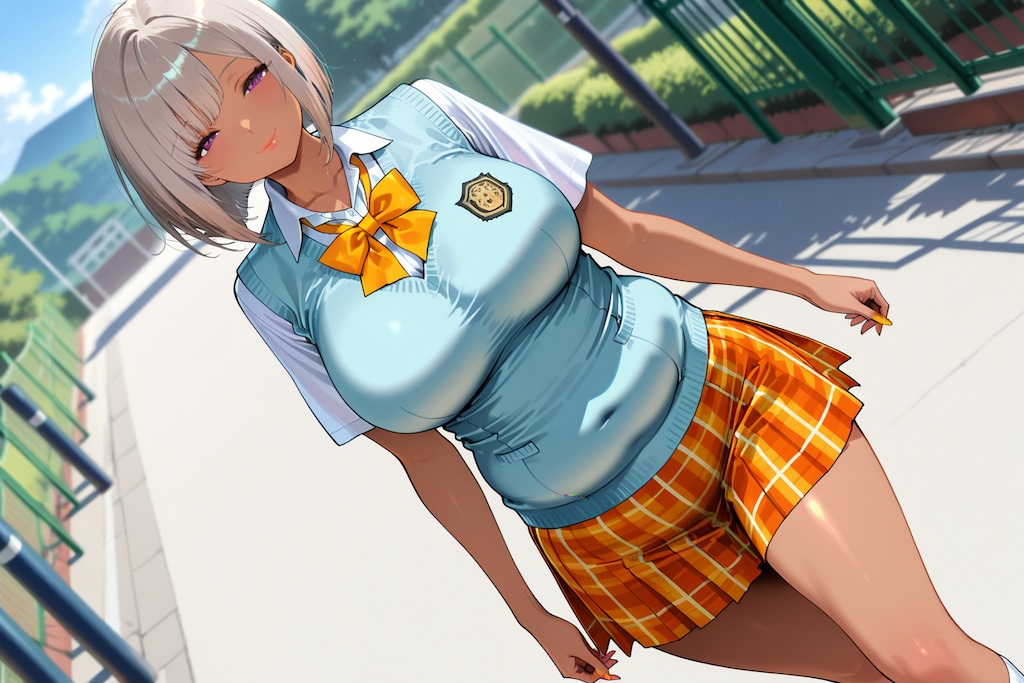 ワンチャンいけるかと思ったけど、ダメだった同級生2制服