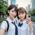 自撮り女子高生04 2枚目