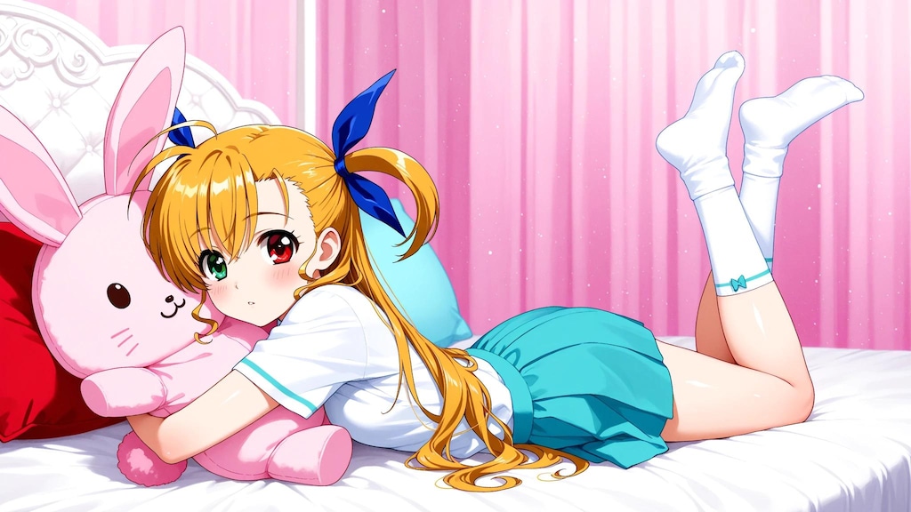 ヴィヴィオ➡　休憩中