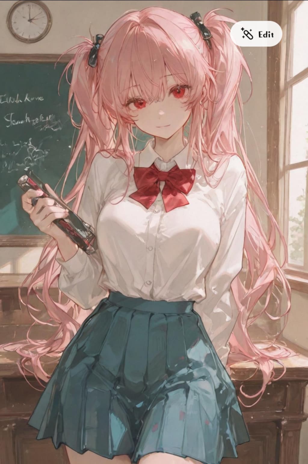 色んな制服を着てみる美琴ちゃん