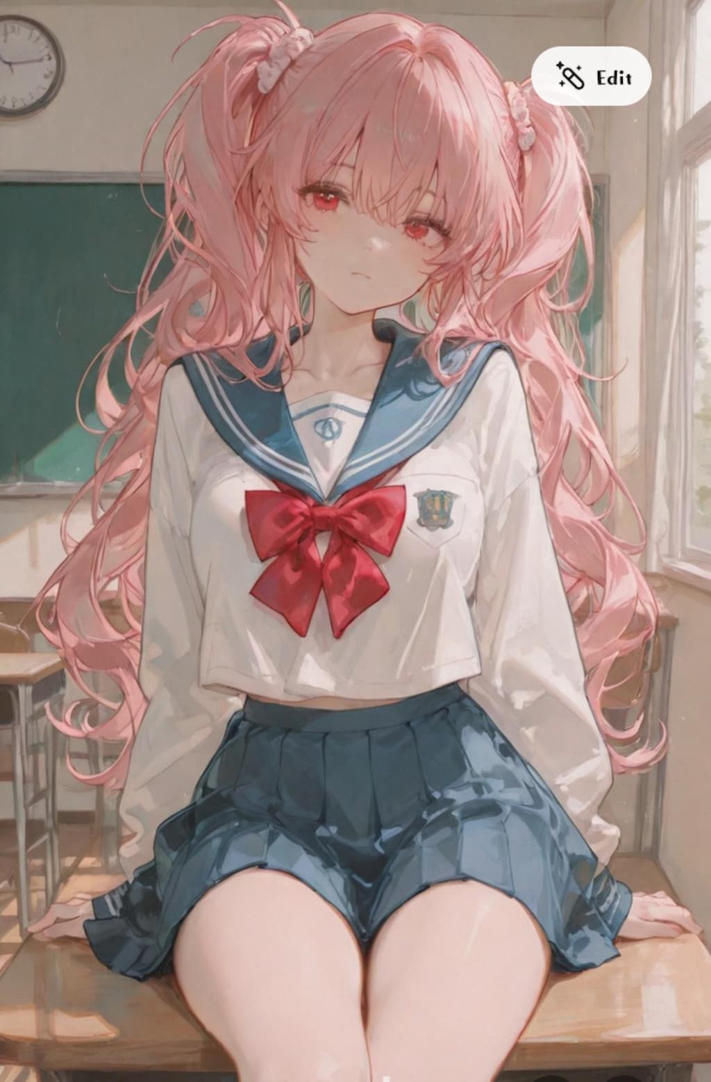 色んな制服を着てみる美琴ちゃん