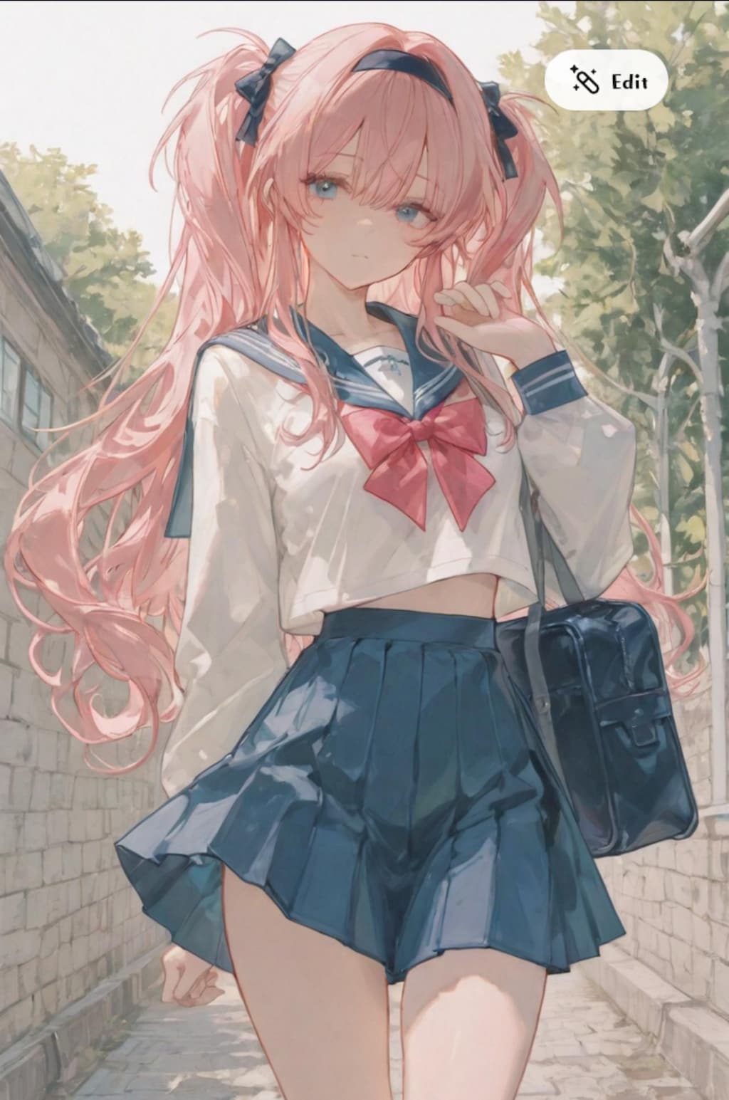色んな制服を着てみる美琴ちゃん