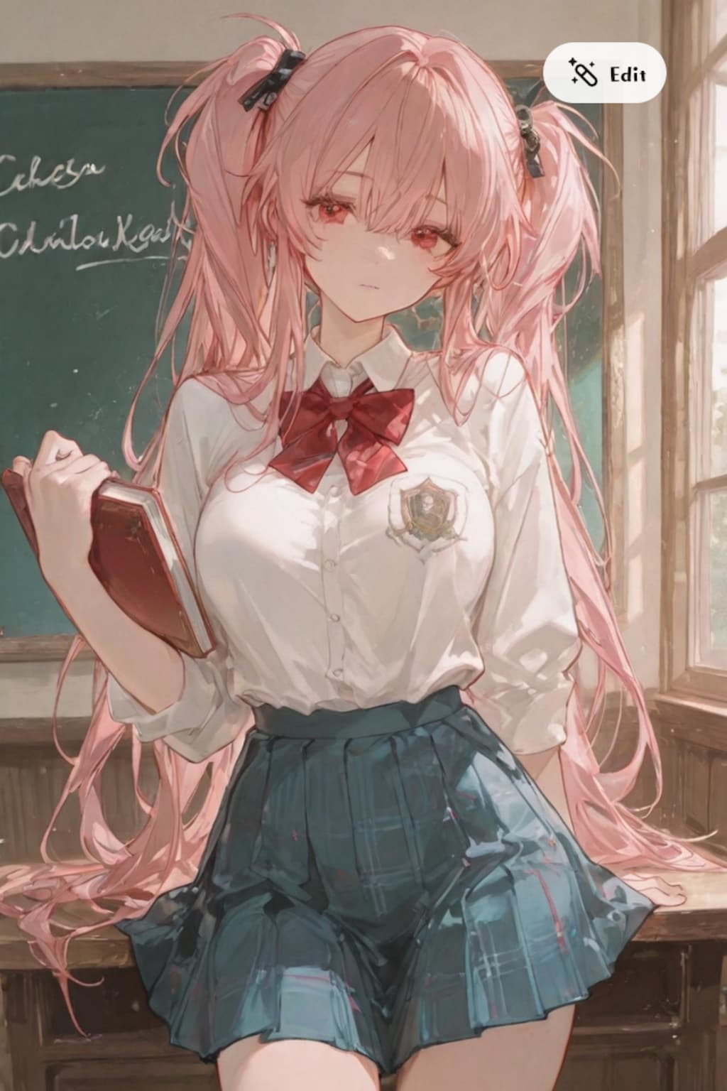 色んな制服を着てみる美琴ちゃん