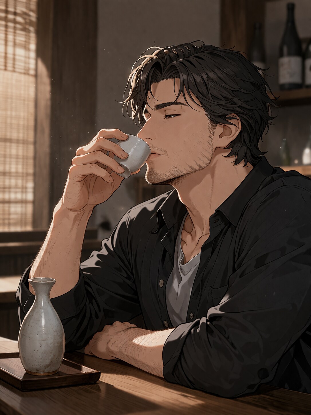 SAKE | の人気AIイラスト・グラビア