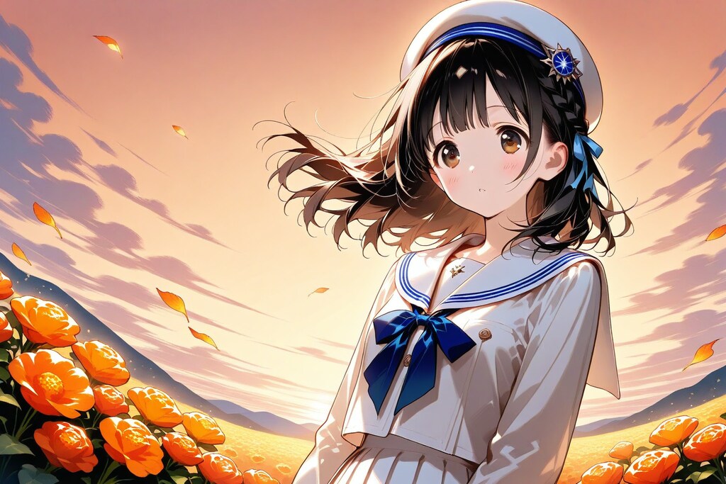 オレンジの光景