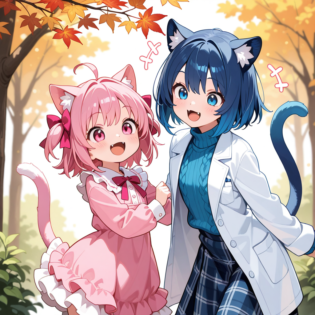 うちのねこ２人♡