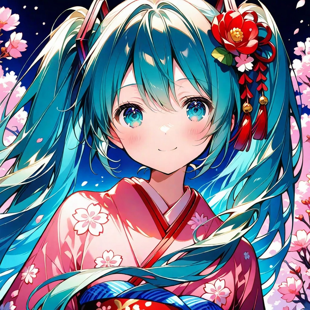 着物の初音ミク