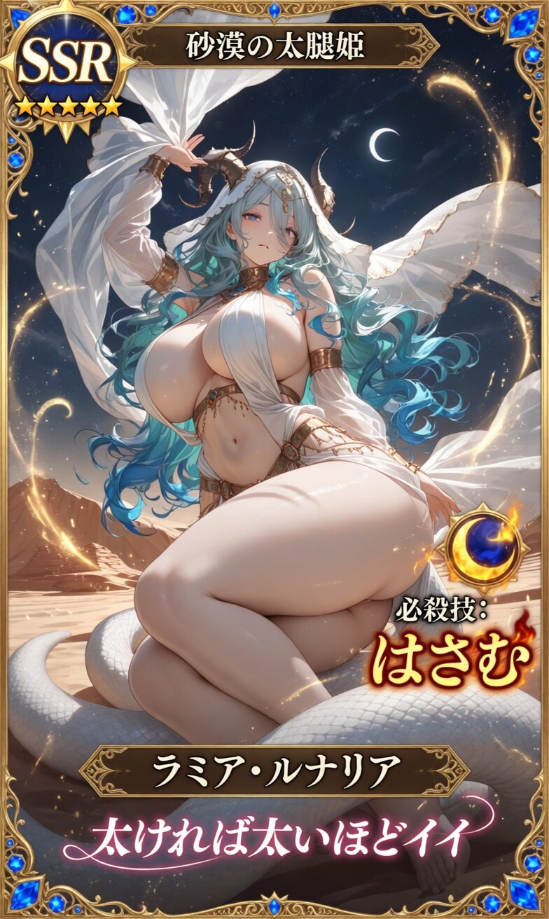 砂漠の太腿姫